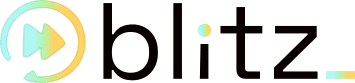 blitz. color wordmark